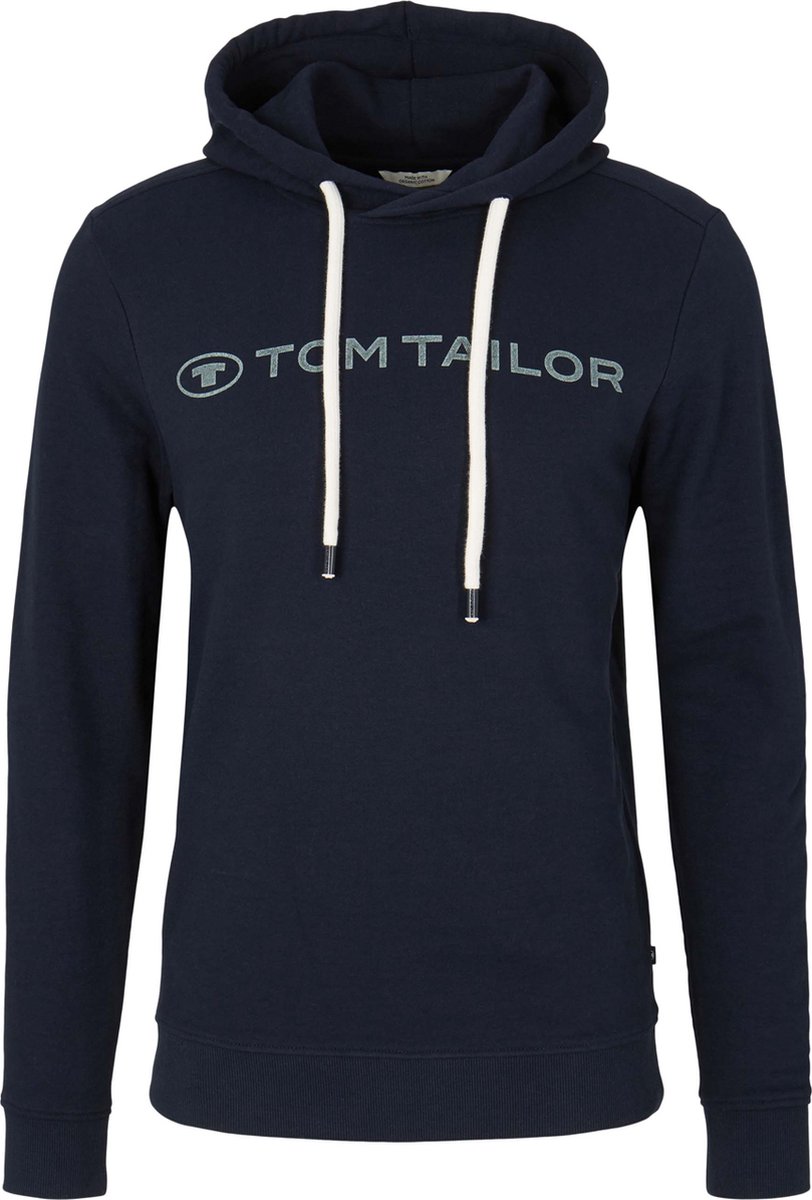 TOM TAILOR printed hoodie Heren Trui - Maat XL | bol.com