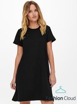 ONLY  Soft S/S A-Shape Dress Swt Black ZWART M