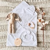 Gioia Giftbox essentials medium white - Jongen - Meisje - Unisex - Babygeschenkset - Kraamcadeau - Baby cadeau - Kraammand - Babyshower cadeau