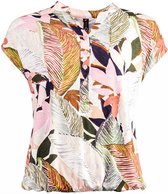 NED Blouse Lucie Sl Pastel Jungle Tricot 22s2 Dl057 04 Pastel 902 Dames Maat - XL