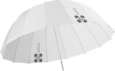 130cm Wit translucide / Parapluie flash parabolique profond diffus / Parapluie Flash - DeepSpace130