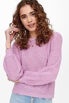 Only Trui Onlgeena L/s Balloon Pullover Nca Knt 15254145 Orchid Bouquet Dames Maat - XS