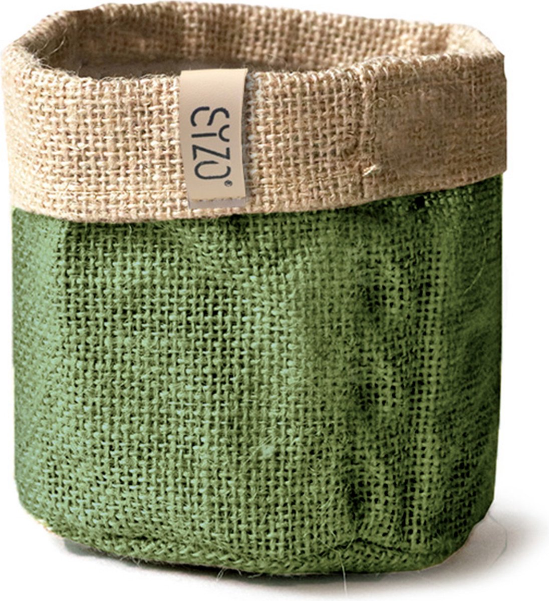 Sizo Bag - Plantenzak - Paper Bag - Groen (olijf) Ø20CM