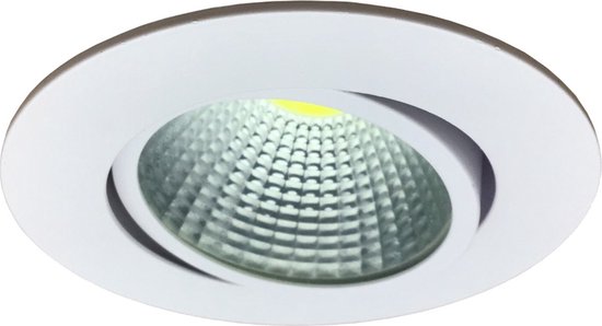 LED Inbouwspot - Neutraal Licht 4000K - 5W vervangt 45W- Kantelbaar