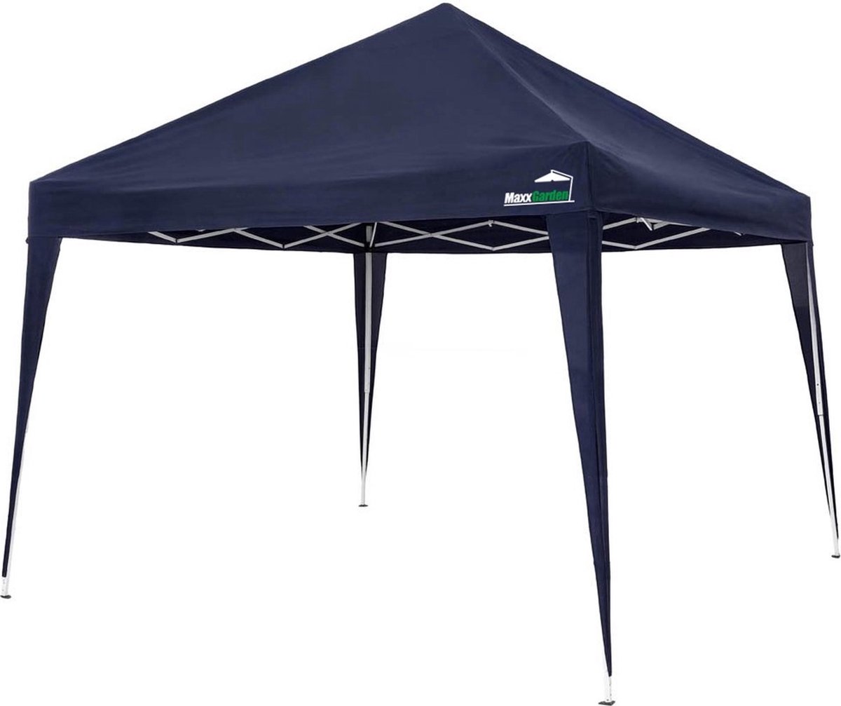 MaxxGarden Paviljoen - Feesttent - Partytent - Tuintent - Campingtent - Festival - 3x3m - 9m² - Waterafstotend - Eenvoudige Montage - Wit