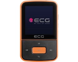 ECG PMP 30 8GB Black&Orange, mp4-speler, Tot 26 uur