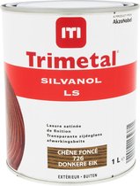Trimetal Silvanol LS - Zijdeglans transparante 1-potsysteem beits - 726 Donkere Eik - 1 L