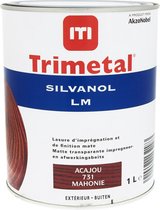 Trimetal Silvanol LM - Matte Transparante impregneer en afwerkingsbeits - 731 Mahonie - 1 L