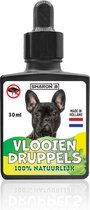 100% natuurlijke vlooiendruppels Voor honden - Van 10-20 kg - Vlooien - Made in Holland - Zonder schadelijke pesticiden - Vachtdruppels
