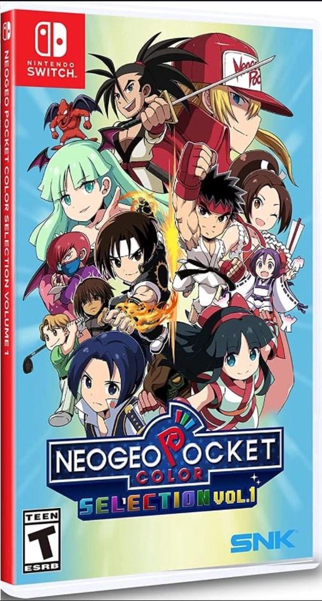 NeoGeo Pocket Color Selection Vol. 1 (Limited Run Games) (USA)/nintendo switch