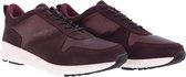 Muoviti  Lieke - Sneaker - Bordeaux - Nubuck  - Wijdtemaat  H - Schoenmaat  43