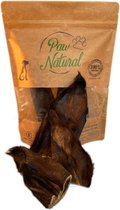 Paw Natural Paardenoren met Huid 7 Stucks Snacks voor honden.