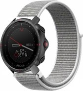 Strap-it Nylon smartwatch bandje - geschikt voor Polar Grit X / Grit X Pro / Vantage M / M2 - zeeschelp
