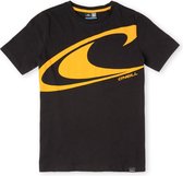 O'Neill T-Shirt Boys WAVE Black Out - B 116 - Black Out - B 100% Katoen Round Neck