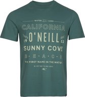 O'Neill T-Shirt Men Muir Sea Pine L - Sea Pine 100% Katoen Round Neck