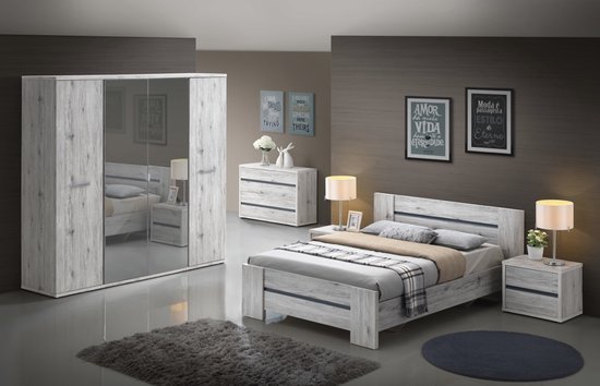 Jeugdkamer - Kinderkamer -Complete slaapkamer Bed 140 x - Kledingkast | bol.com
