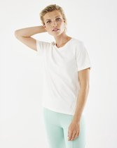 Mexx Short Sleeve T-shirt Dames - Off White - Maat XL