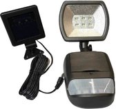DURACELL - Solar beveiligingsspot 120 lm zwart