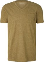 TOM TAILOR v-neck t-shirt with pocket Heren T-shirt - Maat S