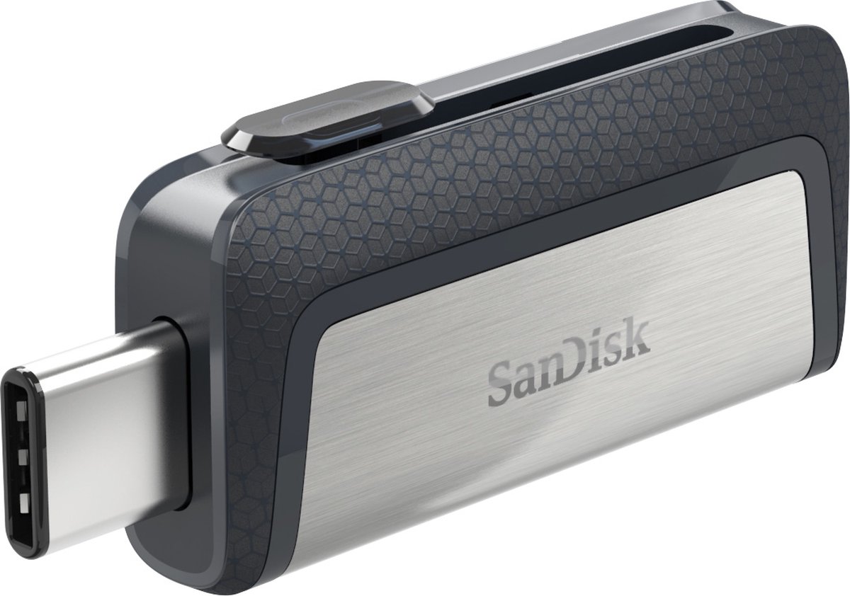 SanDisk Dual Drive - USB-stick - 64 GB