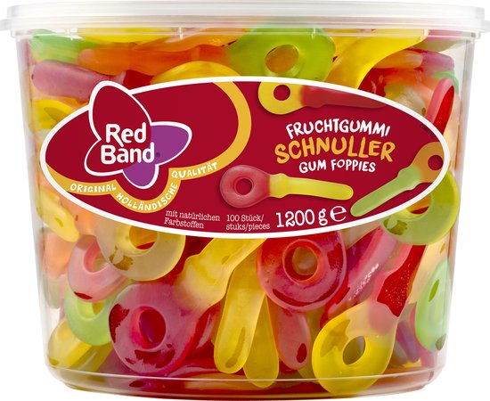 Red Band - Giant Winegum Dummies - 100 pièces