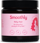 Smoothly Holy Hair Vegan Haarverzorging met o.a. Selenium, Foliumzuur en Biotine - Voor een natuurlijk sterk en glanzend haar - Ondersteunt de groei en kwaliteit van haar!…