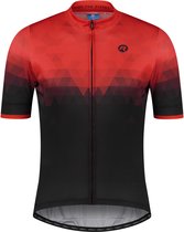 Rogelli Sphere Fietsshirt Heren Zwart/Rood - Maat 3XL