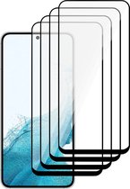 Samsung Galaxy S22 Screenprotector - Gehard Glas Beschermglas Tempered Glass Volledig Dekkende Screen Protector - 4 Stuks