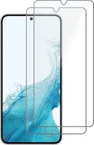 Screenprotector geschikt voor Samsung Galaxy S22 - Gehard Glas Beschermglas Tempered Glass Screen Protector - 2 Stuks