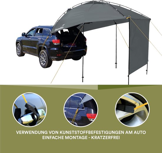 Skandika Canopy Gotland 4 Tentluifel - Voortent Voor De Skandika Gotland 4 Tent Groen
