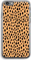 Case Company® - iPhone 6 PLUS / 6S PLUS hoesje - Panter - Soft Cover Telefoonhoesje - Bescherming aan alle Kanten en Schermrand