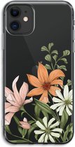 Case Company® - iPhone 11 hoesje - Floral bouquet - Soft Cover Telefoonhoesje - Bescherming aan alle Kanten en Schermrand