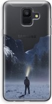 Case Company® - Samsung Galaxy A6 (2018) hoesje - Wanderlust - Soft Cover Telefoonhoesje - Bescherming aan alle Kanten en Schermrand