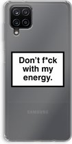 Case Company® - Samsung Galaxy A12 hoesje - My energy - Soft Cover Telefoonhoesje - Bescherming aan alle Kanten en Schermrand