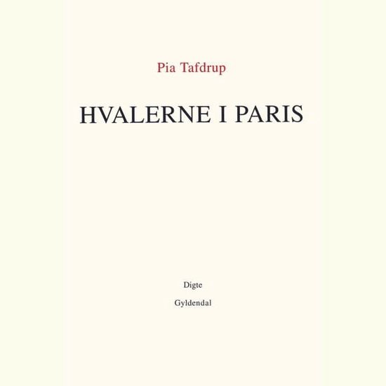Hvalerne i Paris - cover