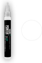 Grog Pointer 04 APP - Verfstift - Acrylverf op waterbasis - medium punt van 4mm - Bogotà White