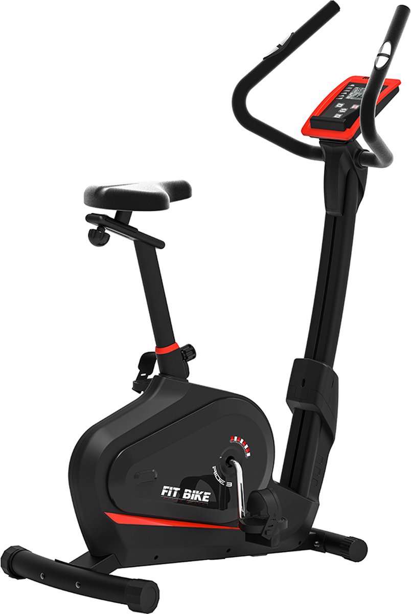 Goed doen Gevestigde theorie Absorberen FitBike Ride 3 - Hometrainer - Fitness Fiets - Incl. trainingscomputer -  Lage instap | bol.com