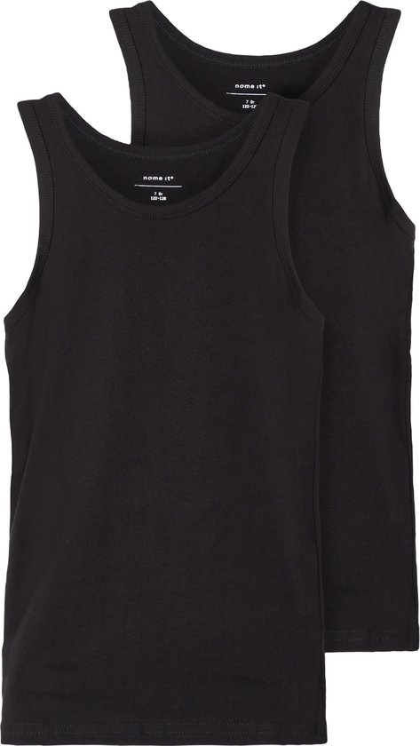 NAME IT NKMTANK TOP 2P NOOS Jongens Onderhemd - Maat 146/152