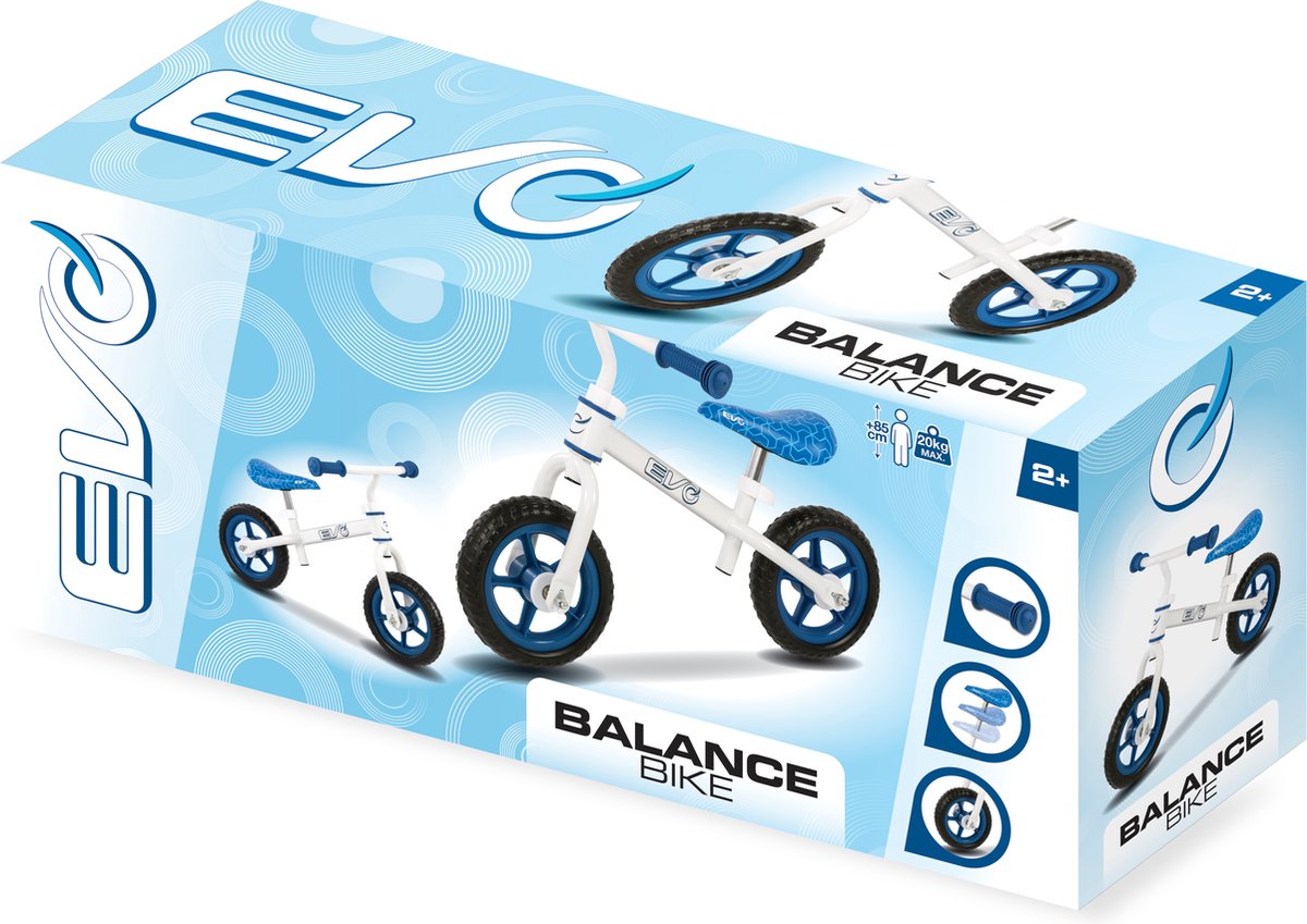 Balance bike - Evo - blauw.