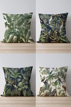 Kussenhoes - Piece of Trend  - Set van 4  - 43 x 43 - EXOTIC