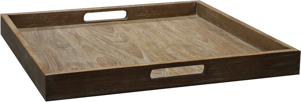 Inca dienblad teak 60x60cm FSC gesertifiseerd