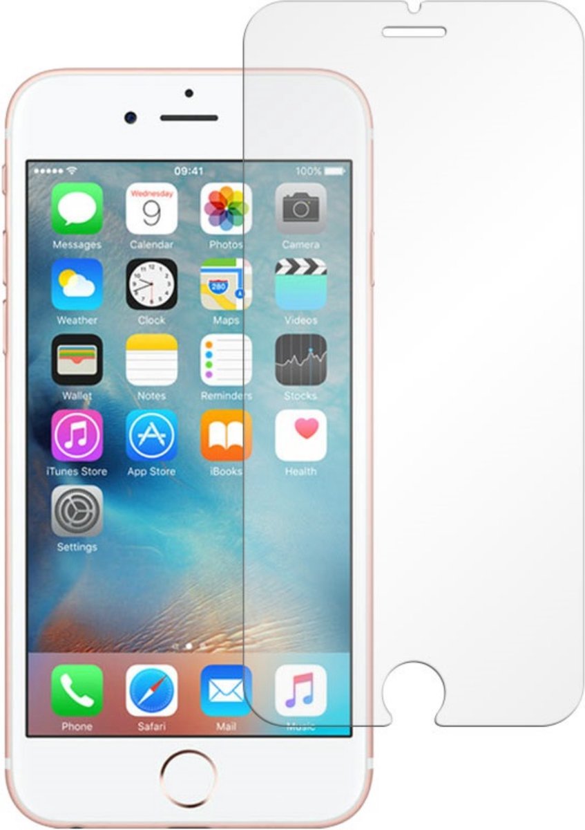Fooniq Screenprotector Transparant - Geschikt Voor Apple iPhone 6/6S/7/8/SE 2020