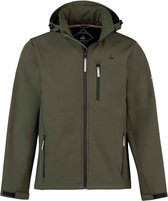 BJØRNSON Dag Softshell Jacket 4 Seasons Homme - Coupe-vent - Taille L - Vert olive