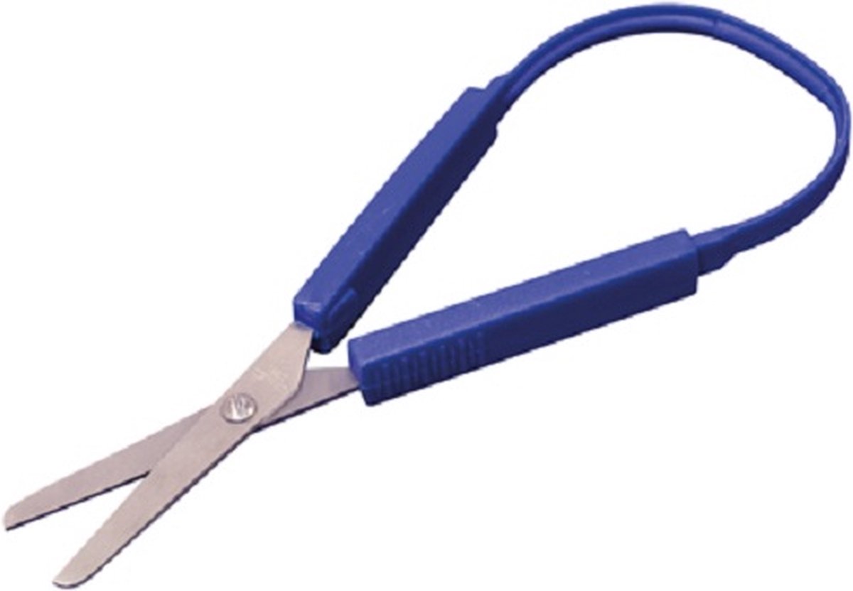 Goedkoopste Aidapt easy-grip lusschaar - blauw
