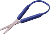 Aidapt easy-grip lusschaar - blauw