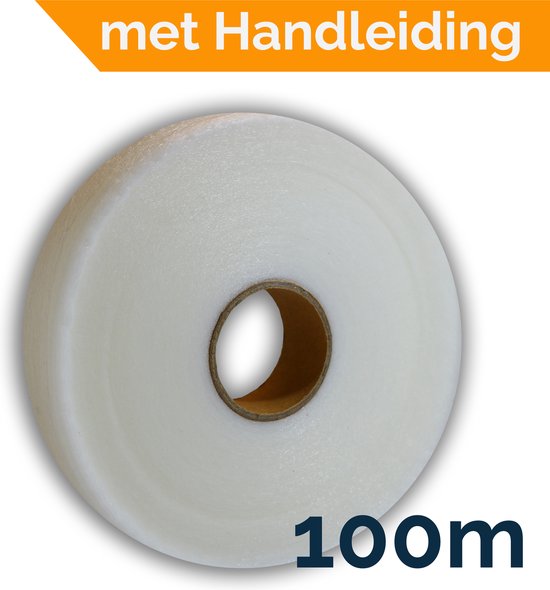 Horen van Fictief Klaar Strijkband met Handleiding - 1 rol van 100 Meter – 2,5 cm Breed - Zoomband  -... | bol.com