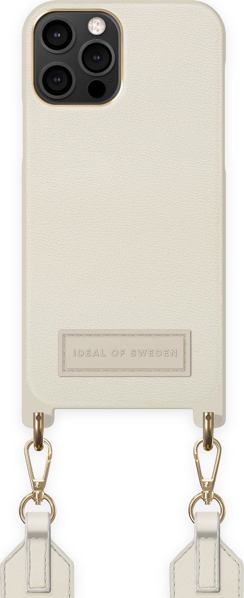 iDeal of Sweden Athena Necklace Case iPhone 12/12 Pro Ecru