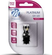 M-Tech LED P27W 12V - Platinum - 14x Led diode - Canbus - Wit