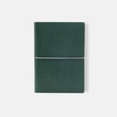 CIAK notitieboek Deluxe - 15x21cm - gelinieerd - genummerde blz. - doorlopende agenda - softcover - groen