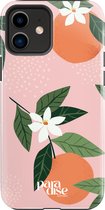 Paradise Amsterdam 'Mediterranean Oranges' Fortified Phone Case / Telefoonhoesje - iPhone 12 Mini